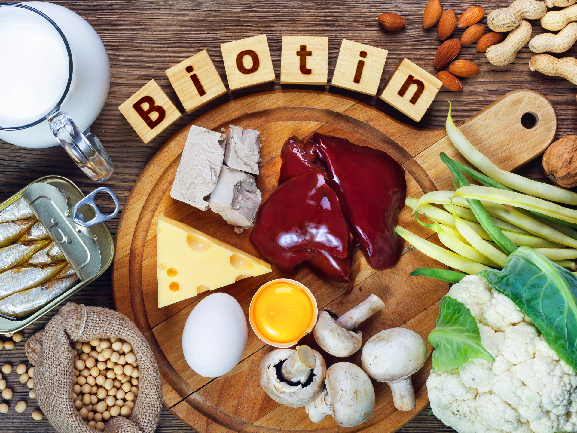 jedzenie w jakim znajduje sie biotyna